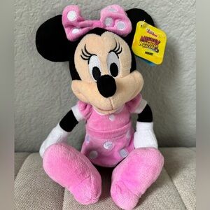 MINNIE MOUSE 10" PLUSH MICKEY AND THE ROADSTER RACERS Disney Junior New